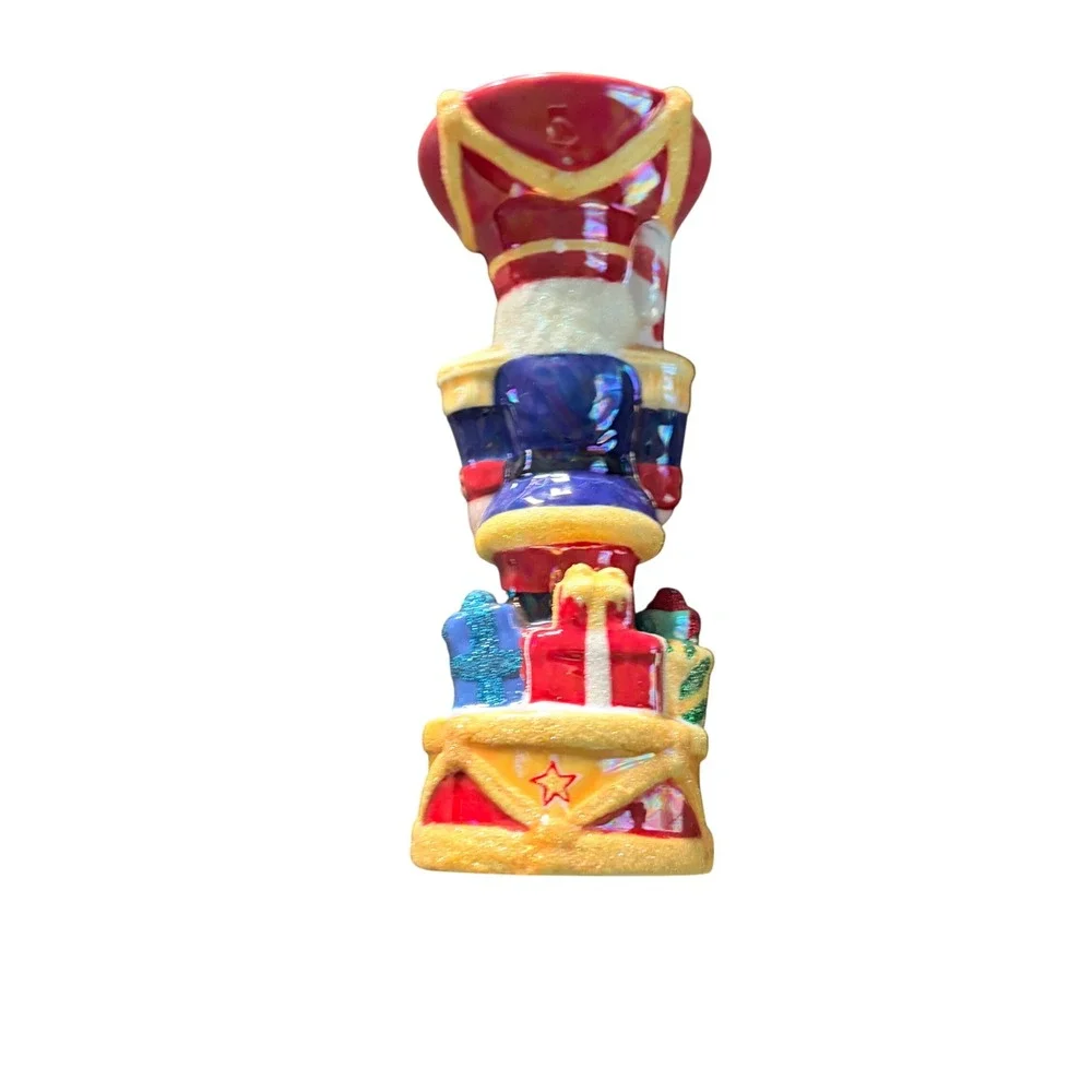 Christopher Radko Nutcracker Dandy Candle Holder Ceramic Holiday Decor 2003